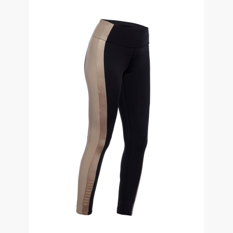 Goldbergh SKYLINE Leggings Black | 925318MGU