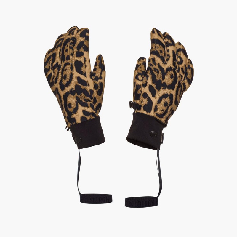 Goldbergh SOFTY Gloves Leopard | 960542DEO