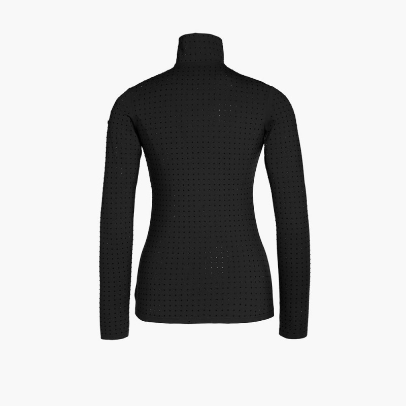 Goldbergh SPARK ski pully Ski Tops Black | 539047CSN