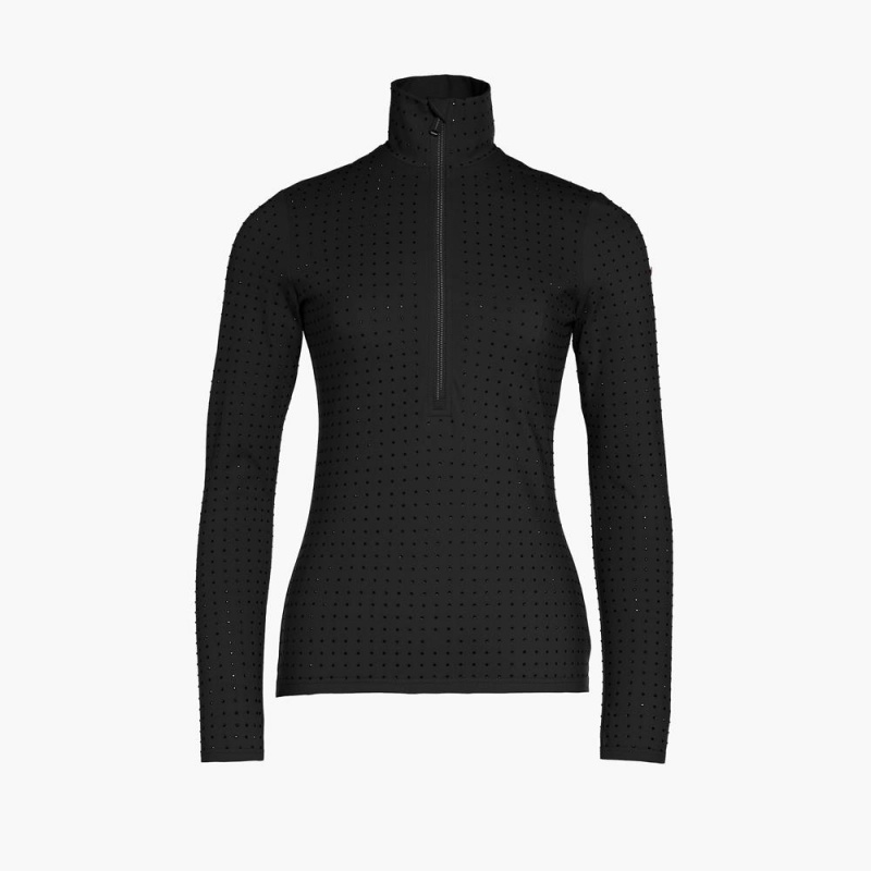 Goldbergh SPARK ski pully Ski Tops Black | 539047CSN