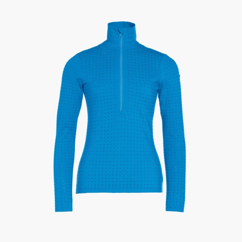 Goldbergh SPARK ski pully Ski Tops Blue | 573482KDL