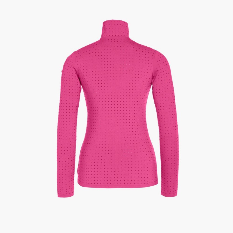 Goldbergh SPARK ski pully Ski Tops Pink | 931265KQM