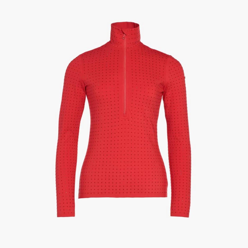 Goldbergh SPARK ski pully Ski Tops Red | 321579TSU