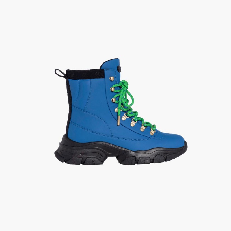 Goldbergh STROLL Snow Boots Blue | 254396EZW