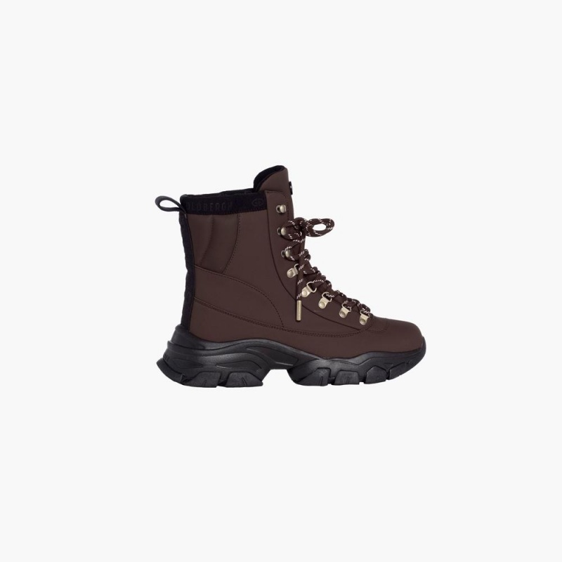 Goldbergh STROLL Snow Boots Dark Brown | 395107IJH