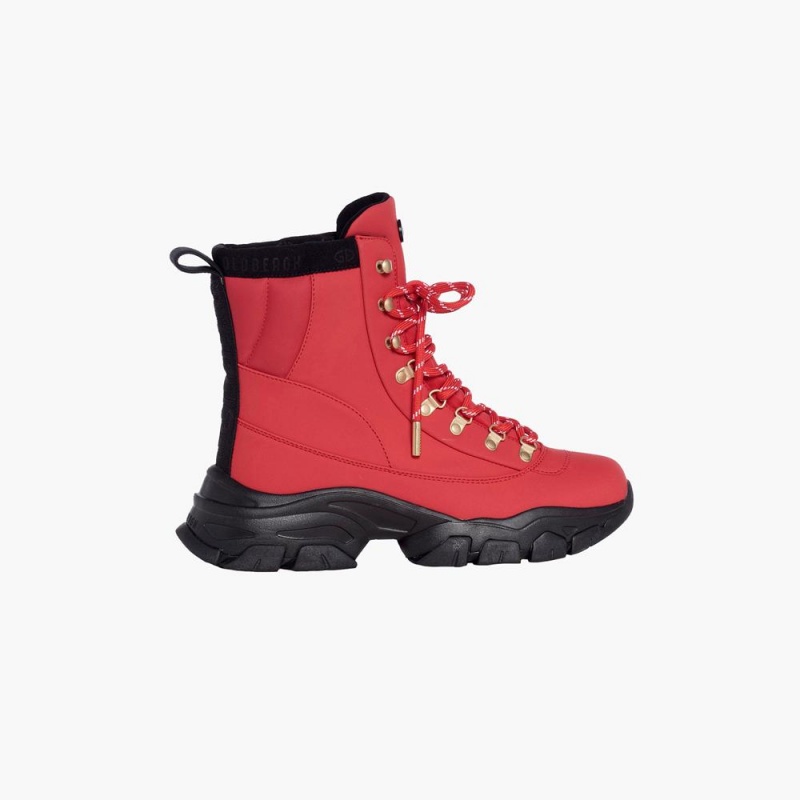 Goldbergh STROLL Snow Boots Red | 370259ROK