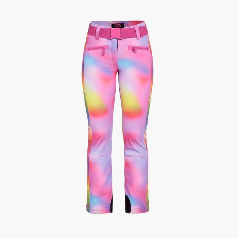 Goldbergh SUPERNOVA Ski Pants Pink Purple | 814925VZH