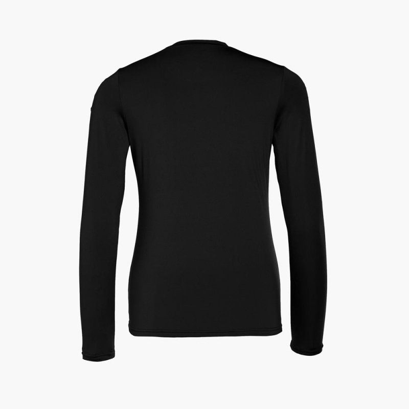 Goldbergh SUPER G long sleeve T-shirts Black | 496310ZFG