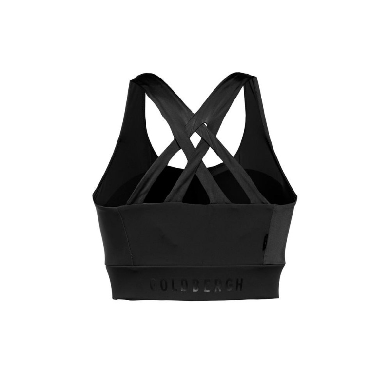 Goldbergh Sleek Bra Black | 634512FMH