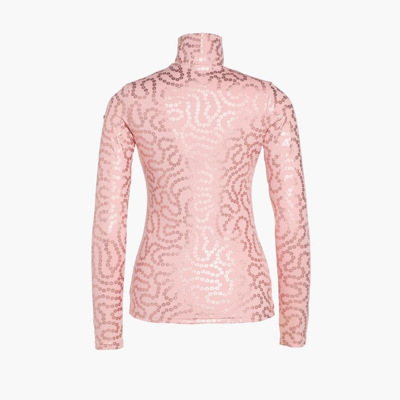 Goldbergh THRILL ski pully Ski Tops Pink | 632501DWO