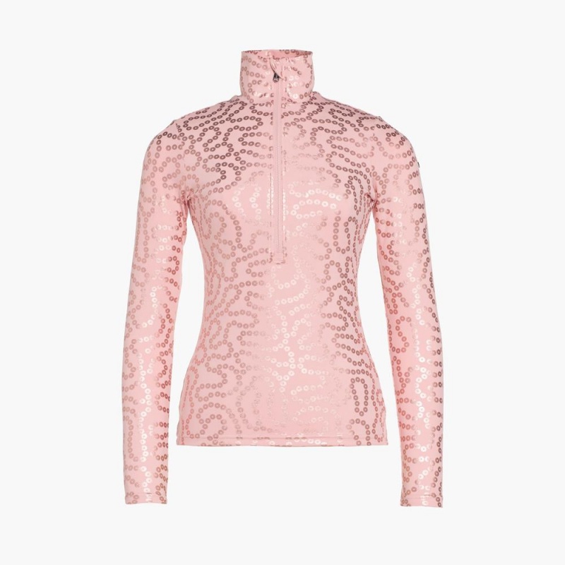 Goldbergh THRILL ski pully Ski Tops Pink | 632501DWO