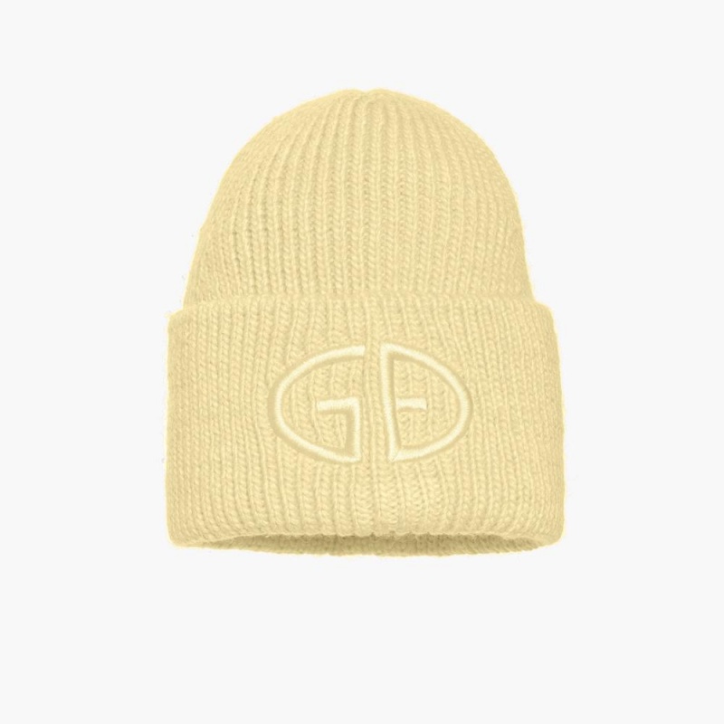 Goldbergh VALERIE Beanie Yellow | 063415IEW