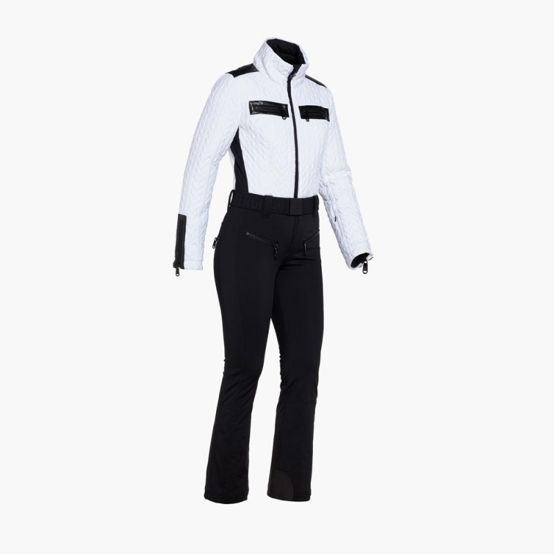 Goldbergh VISION Ski Suit Black / White | 670243HAX