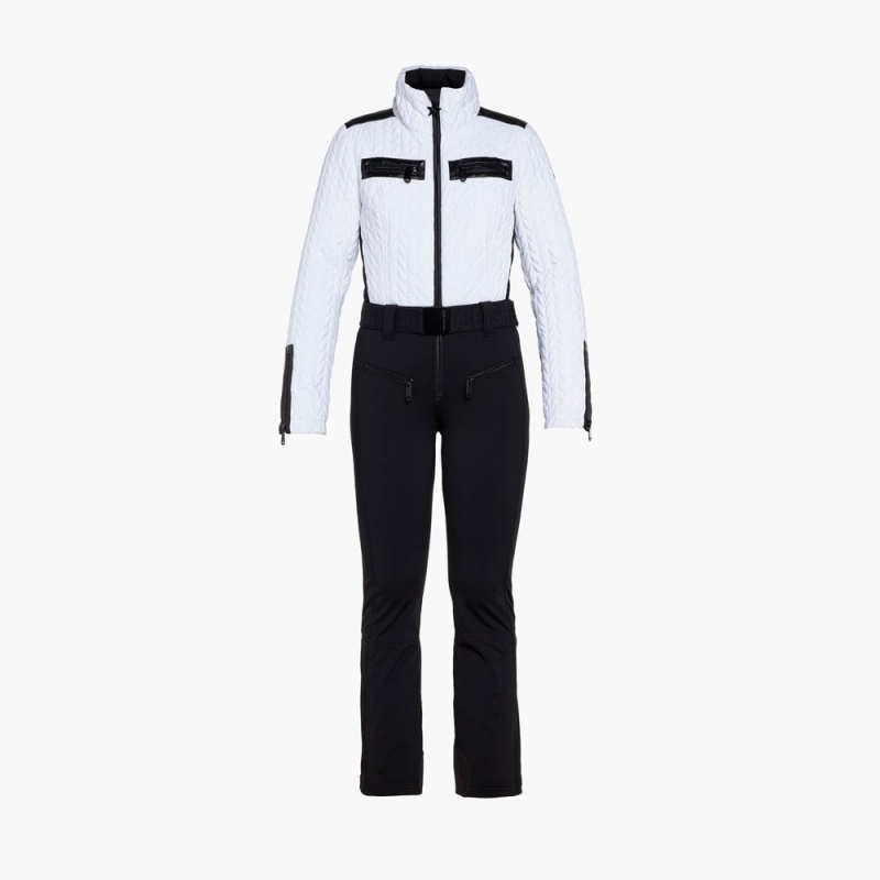 Goldbergh VISION Ski Suit Black / White | 670243HAX