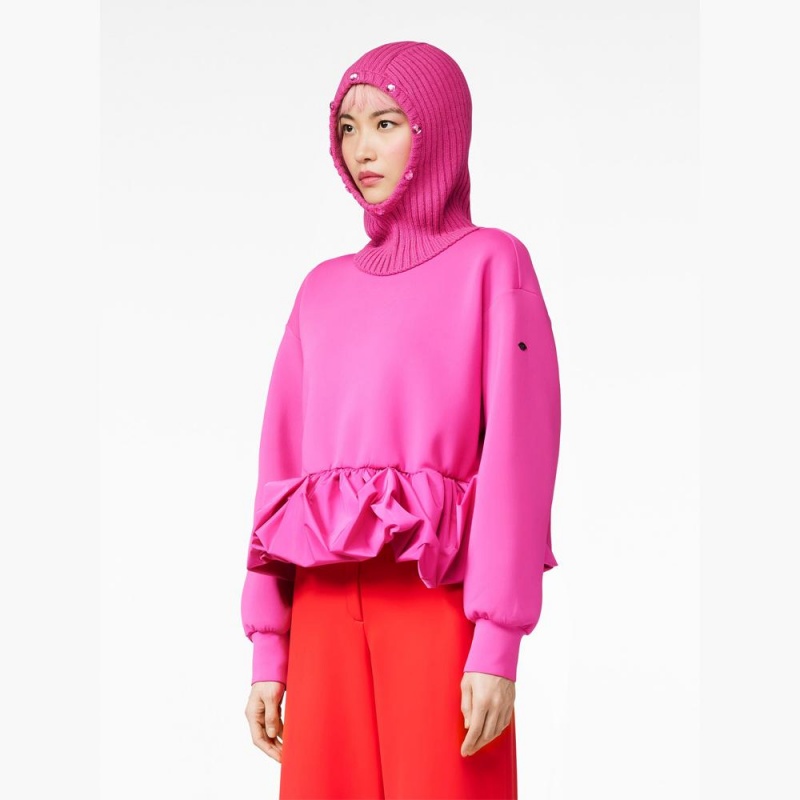 Goldbergh WILD ROSE Sweater Pink | 871569HVQ